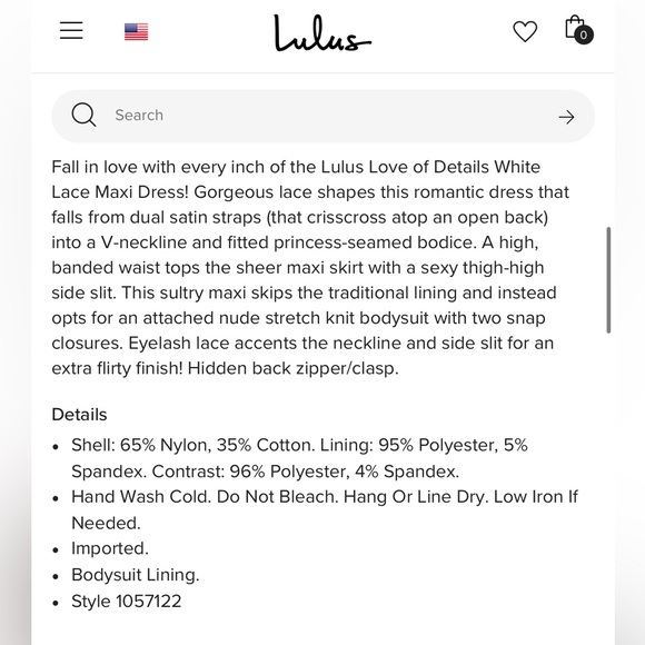 White Lace Maxi Dress Lulus Love of Details Wedding Dress - Picture 7 of 11